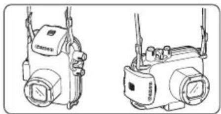 CANON WP-DC27 - Preparazione della Custodia Impermeabile - 2