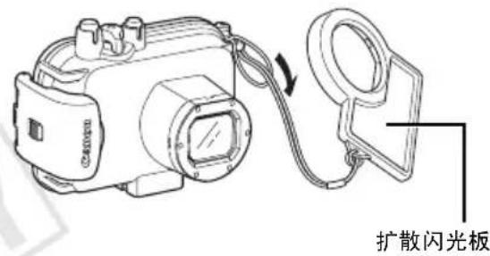 CANON WP-DC27 - 加装扩散闪光板 - 1