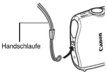 CANON WP-DC27 - Nehmen Sie die Handschlaufe von der Kamera ab. - 1