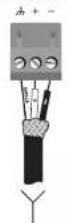 CROWN CT 875 - Seleccione el cableado y conectores de entrada - 2