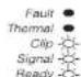 CROWN CT 475 - PROBLEMA: El indicador térmico PARPADEA. POSIBLE RAZÓN - 1