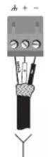 CROWN CT 8150 - Seleccione el cableado y conectores de entrada - 2