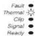CROWN CT 8150 - CONDITION: Thermal indicator is ON. - 1