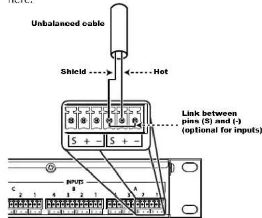 BSS Audio Soundweb London BLU-326DA - Audio Input & Output Wiring Convention - 3