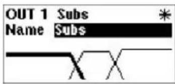 BSS Audio FDS-355 - Menu 'Out' - 2