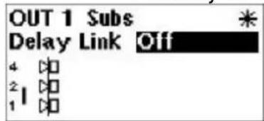 BSS Audio FDS-355 - Menu 'Out' - 5