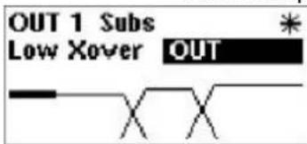 BSS Audio FDS-355 - Menu 'Out' - 4