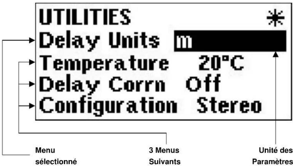 BSS Audio FDS-355 - Menu 'Utilities' - 1