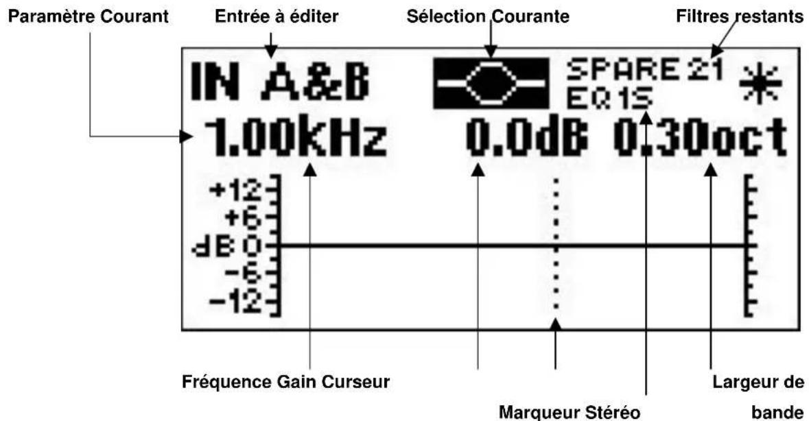 BSS Audio FDS-355 - Ecrans 'EQ' - 1