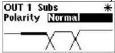 BSS Audio FDS-355 - Menu 'Out' - 1