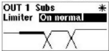 BSS Audio FDS-355 - Menu 'Out' - 2