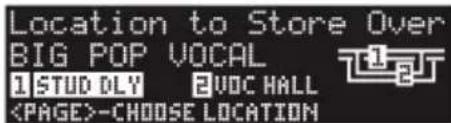 Location to Store Over BIG POP VOCAL 1 STUD DLY 2VOC HALL -CHOOSE LOCATION