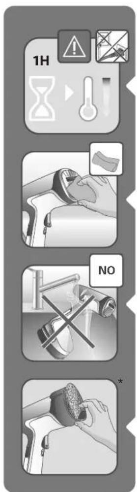 ROWENTA Access Steam Force DR8250 - DESCALCIFICAÇÃO FÁCIL - 10