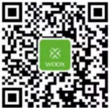 QR code with central green logo containing 'WDOX' text and a cross symbol