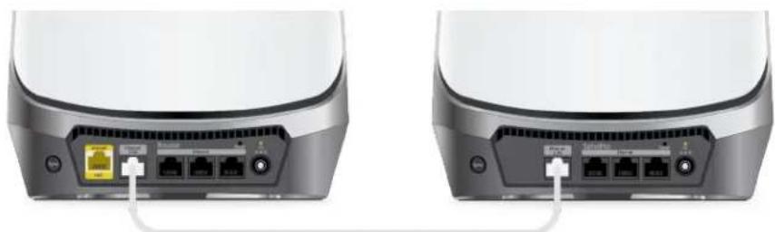 NETGEAR Orbi RBKE962 - Configurez une connexion Ethernet backhau - 1