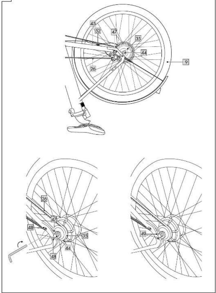 CRIVIT Urban E-Bike X - 16