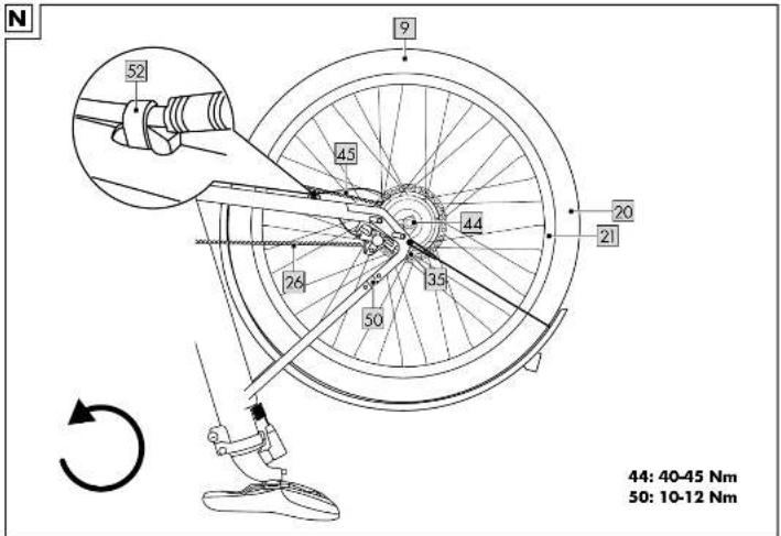 CRIVIT Urban E-Bike X - 17