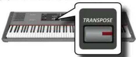 Dexibell Vivo P7 - Transposition de la tonalité du clavier - 1