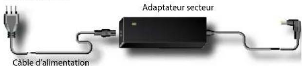 Dexibell Vivo P7 - Branchement de l'adaptateur secteur - 2