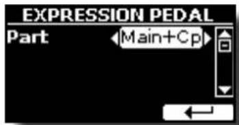 Dexibell Vivo P7 - ▶ EXPRESSION PEDAL - 1