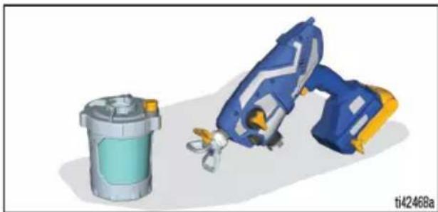 GRACO UltraMAX Cordless 17M367 - Nettoyage du pulvérisateur - 5