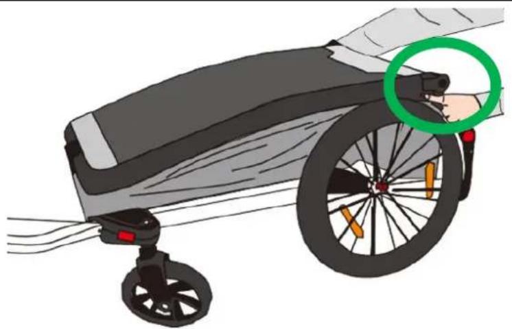 Fuxtec FX-FA1 - Plegar el carro - 2