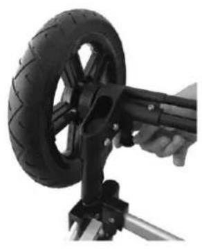 Fuxtec FX-CTL950 - Mounting the rear wheel axle - 2