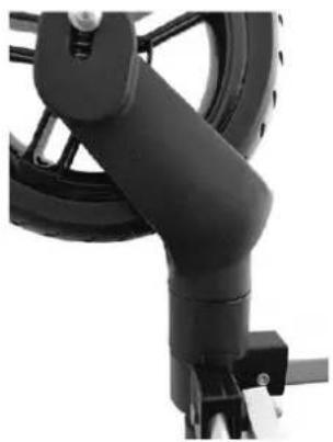 Fuxtec FX-CTL950 - Fixation des roues/roulettes avant - 2