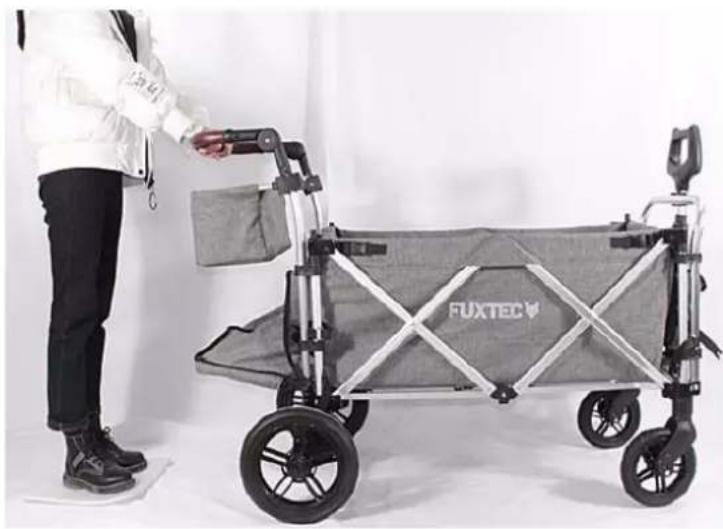Fuxtec FX-CTL950 - Moving the wagon - 1