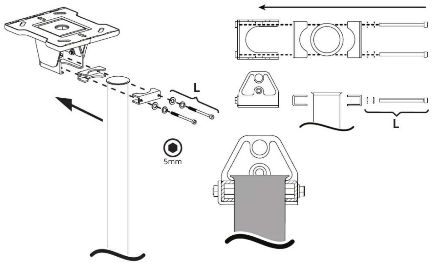 Kanto CM600SG - Assemble TV Mount Assemblez le support de téléviseur Ensamble el montaje para televisor - 1