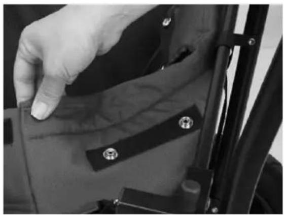 Fuxtec FX-CTXL900 - Removing the fabric cover - 2