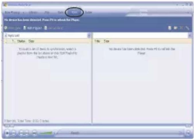 Emerson BAR900 - TRANSFÉRER LES FICHIERS MP3/WMA ET LES FICHIERS WMA AVEC DRM 9 ou 10 À L'AIDE DU LECTEUR WINDOWS MEDIA PLAYER 10 (POUR WINDOWS XP SEULEMENT) - 1