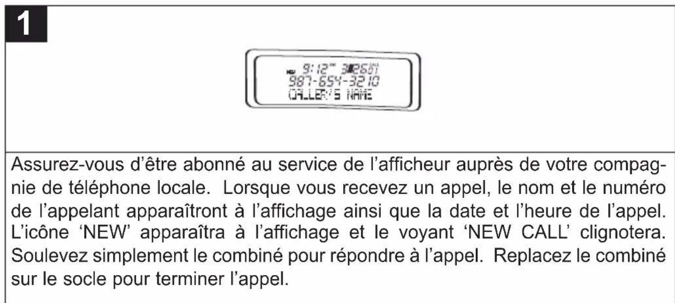 Emerson BAR550 - RECEVOIR UN APPEL - 1