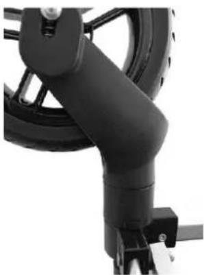 Fuxtec FX-CTL900 - Mounting the front wheels/swivel wheels - 2