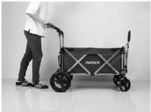Fuxtec FX-CTL900 - Moving the wagon - 1