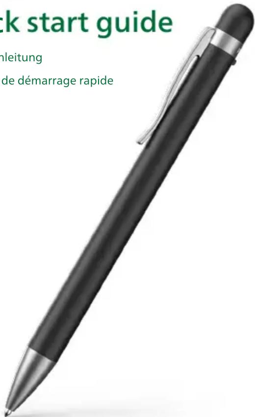 PHILIPS VoiceTracer DVT1600 - Quick start guide - 1