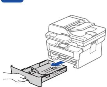 BROTHER DCP-L2620DW - Chargez du papier dans le bac - 1