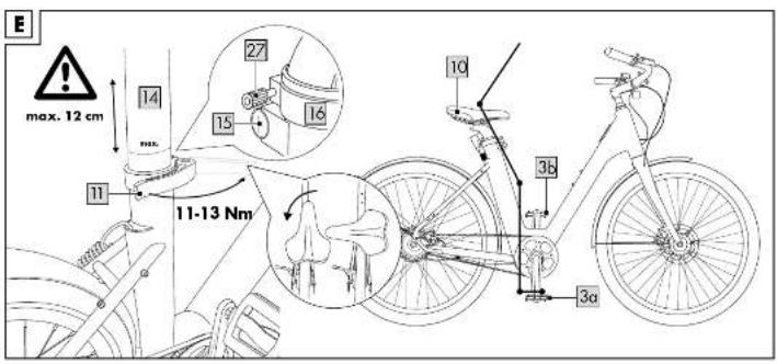 CRIVIT Urban E-Bike Y - 7