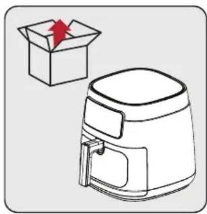 BEKO FRL 3374 B - Preparazione dell'elettrodomestico per l'uso - 1