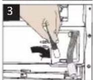 BEKO DF8412TA0W - Raccord du tuyau de vidange de l'eau - 3