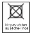 BEKO DCU8235BXT2 - • 4.2 Linge non adapté à un séchage en machine - 1