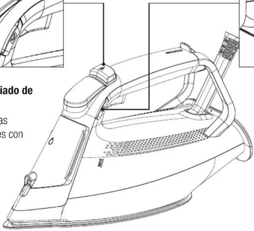 BEKO SPA 9230 C - Botón de rociado de agua (4): - 1