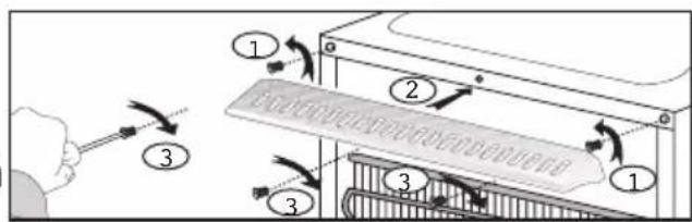 Diagram illustrating a mechanical or electronic device with numbered components and directional arrows indicating motion or movement.