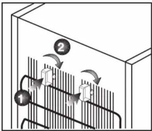 BEKO TSE1524N - Inden køl/frys betjenes - 1