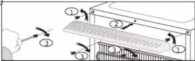 Diagram illustrating a mechanical or electrical component with numbered parts and directional arrows indicating motion or movement.