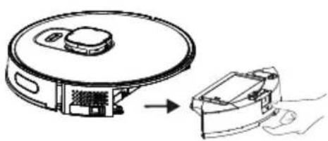 BEKO VRR 84314 VB - Installation of the wet mopping unit - 1