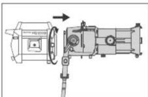 GODOX KnowLed GP36K - Installation of Iris Diaphragm - 2