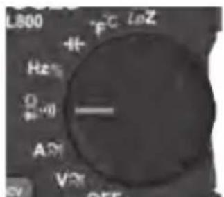 L800 +Hz Hz D A V OFF -1°C -1°C LoZ
