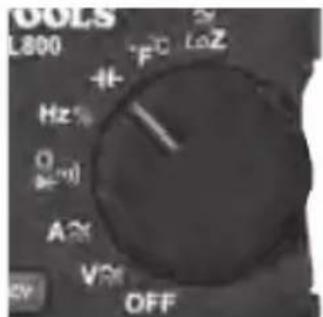 GOLS L800 Hz O A V OFF