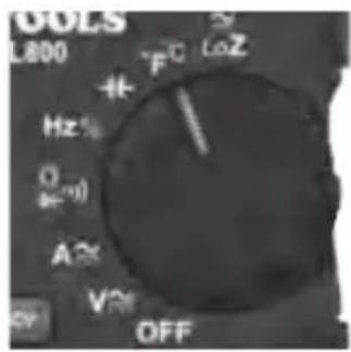 GOLS L800 Hz% A V OFF